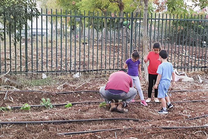 עפולה: הגינה הקהילתית יוצאת לדרך